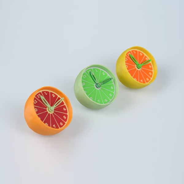 🍊Citrus Clock – Your Kitchen's New Conversation Starter!"​​ 🍋