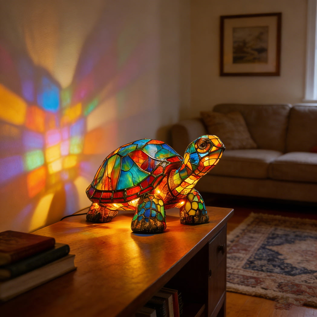 Handcrafted Stained Glass Mosaic Lamps