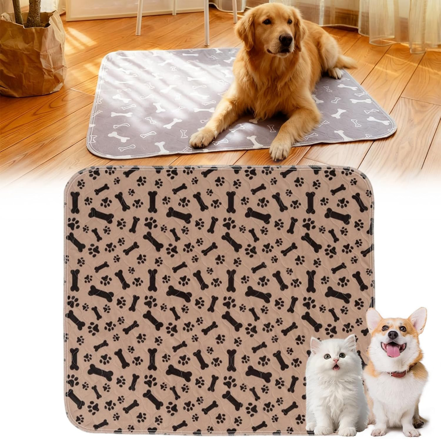 2026 Upgraded Washable Puppy Pad with Pheromones