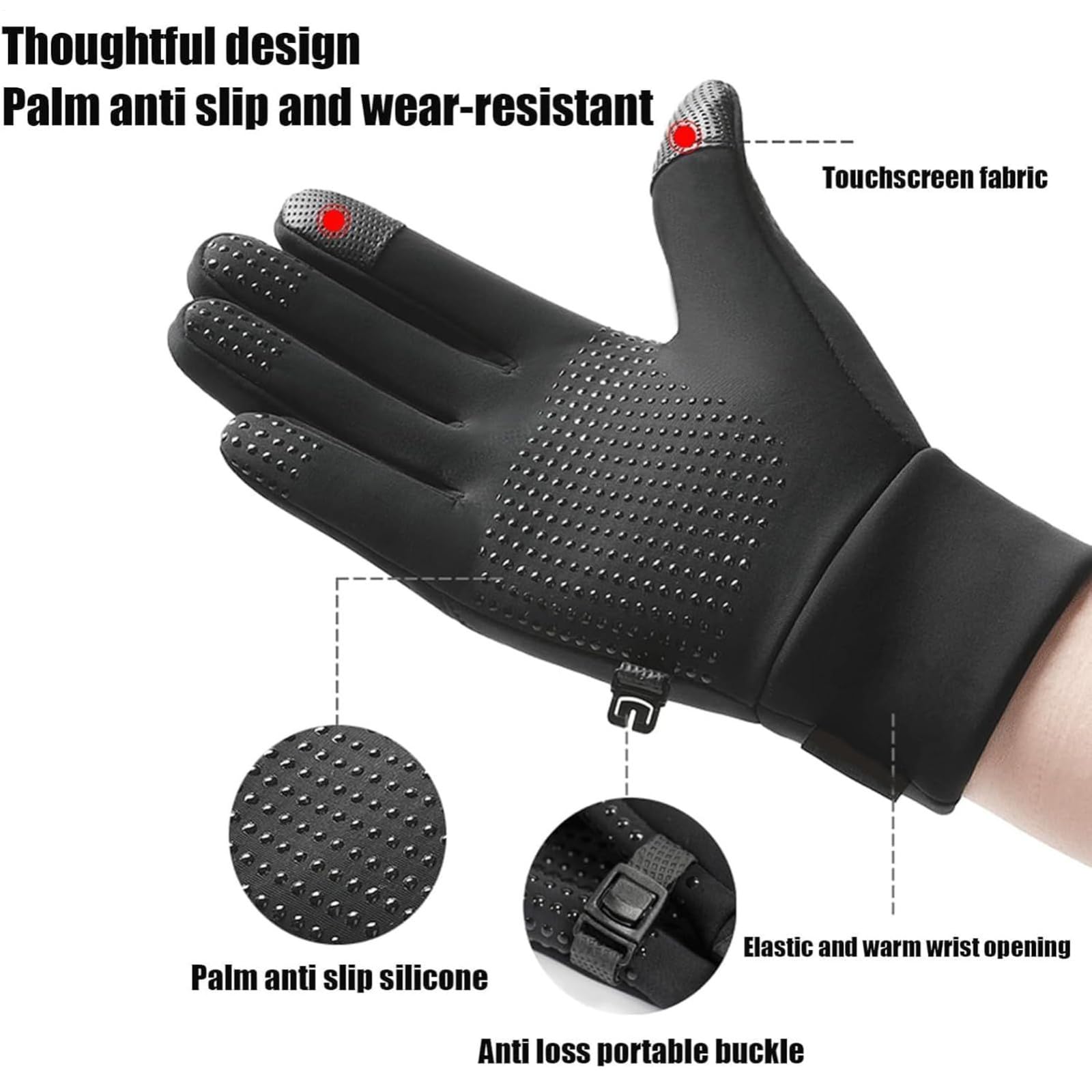 Full Finger Electric Hand Warmers Gloves