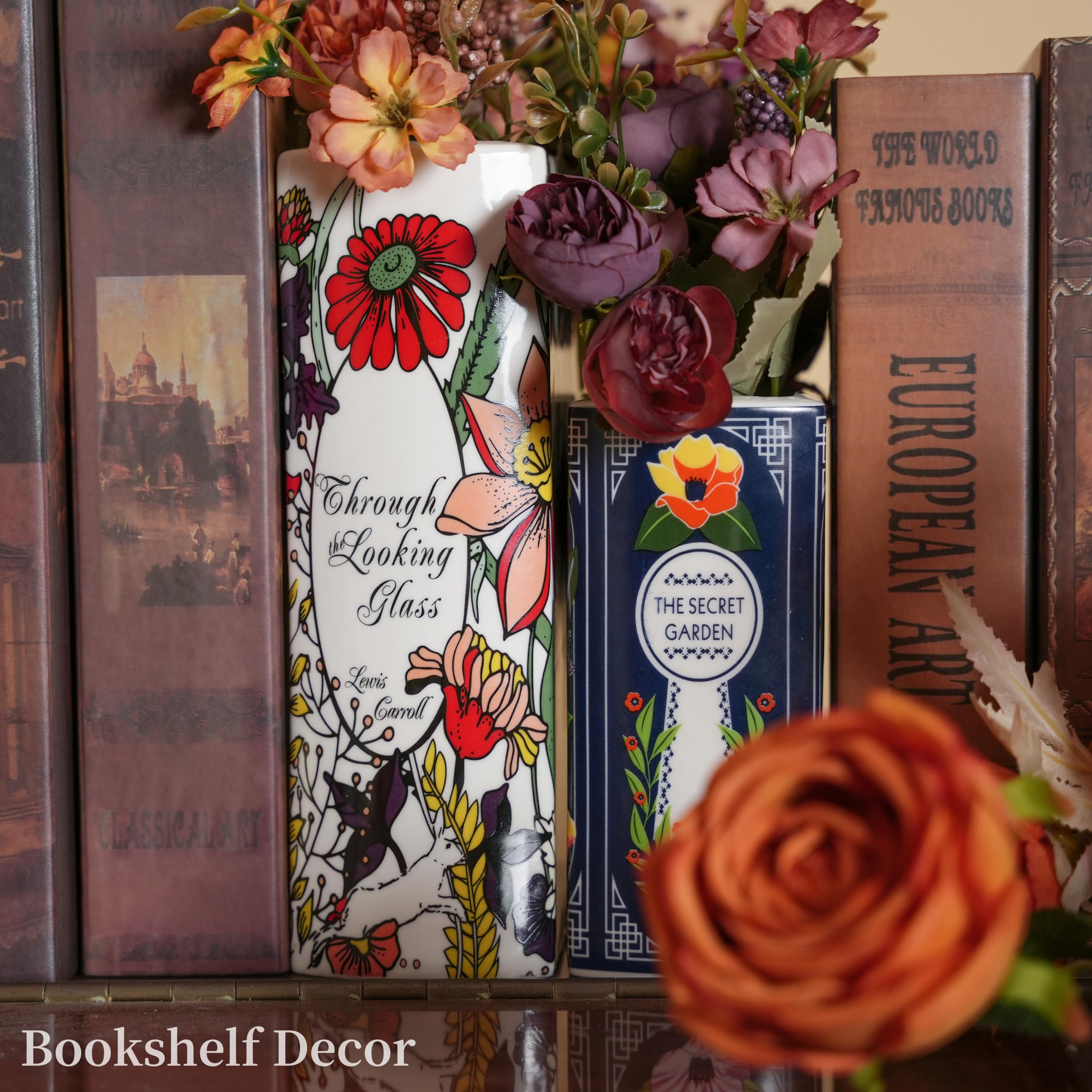 Original Book-Shaped Decorative Vase