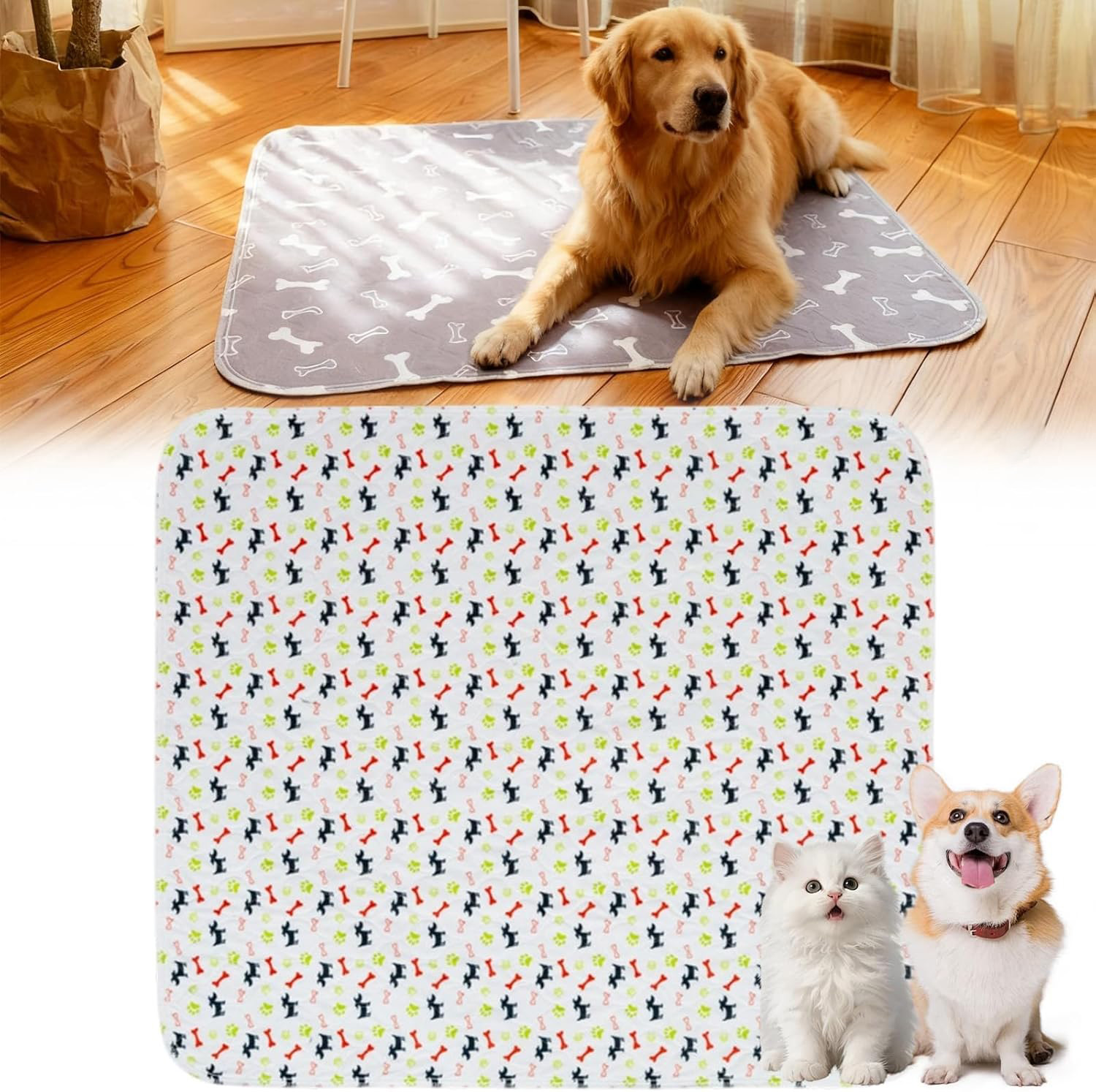 2026 Upgraded Washable Puppy Pad with Pheromones