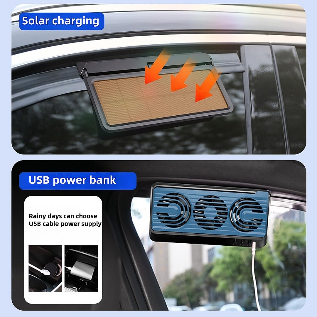 Portable Car Quiet Auto Air Circulator