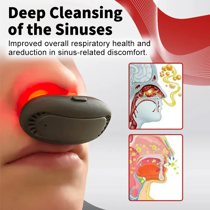 Welnax™ RespiRelief Red Light Nasal Therapy Instrument