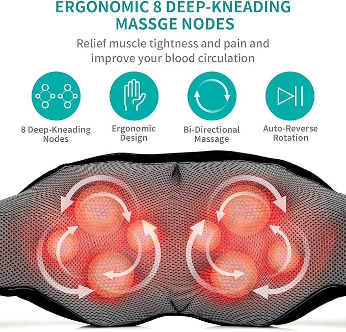 Welnax™ Neck & Back Massager With Heat