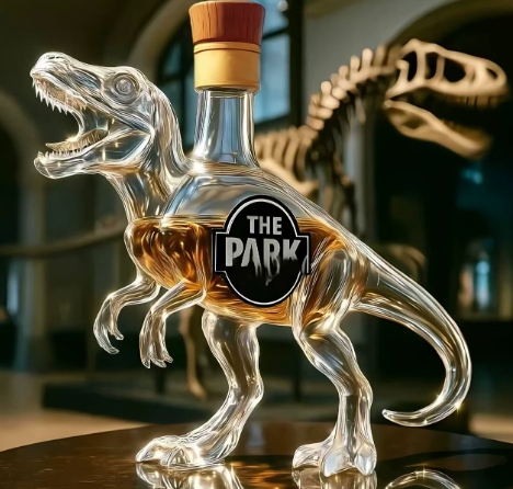 Jurassic Park Velociraptor Whiskey Decanter – Roar into Elegance!