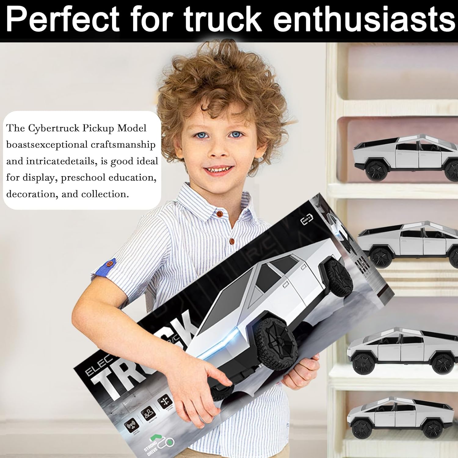 2024 New Christmas Birthday Gift RC Cybertruck 