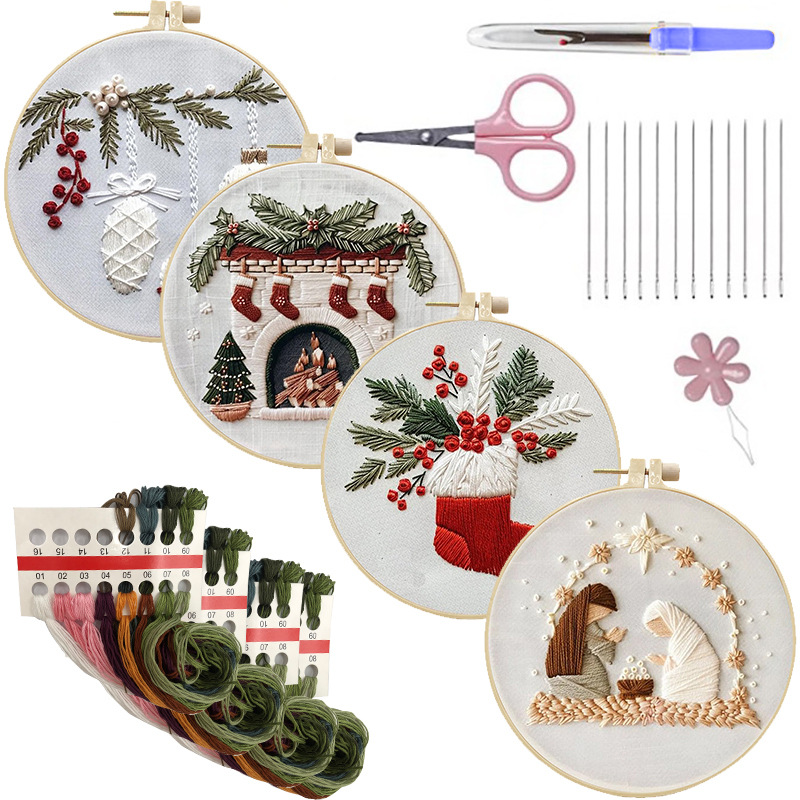 Christmas Embroidery Kit