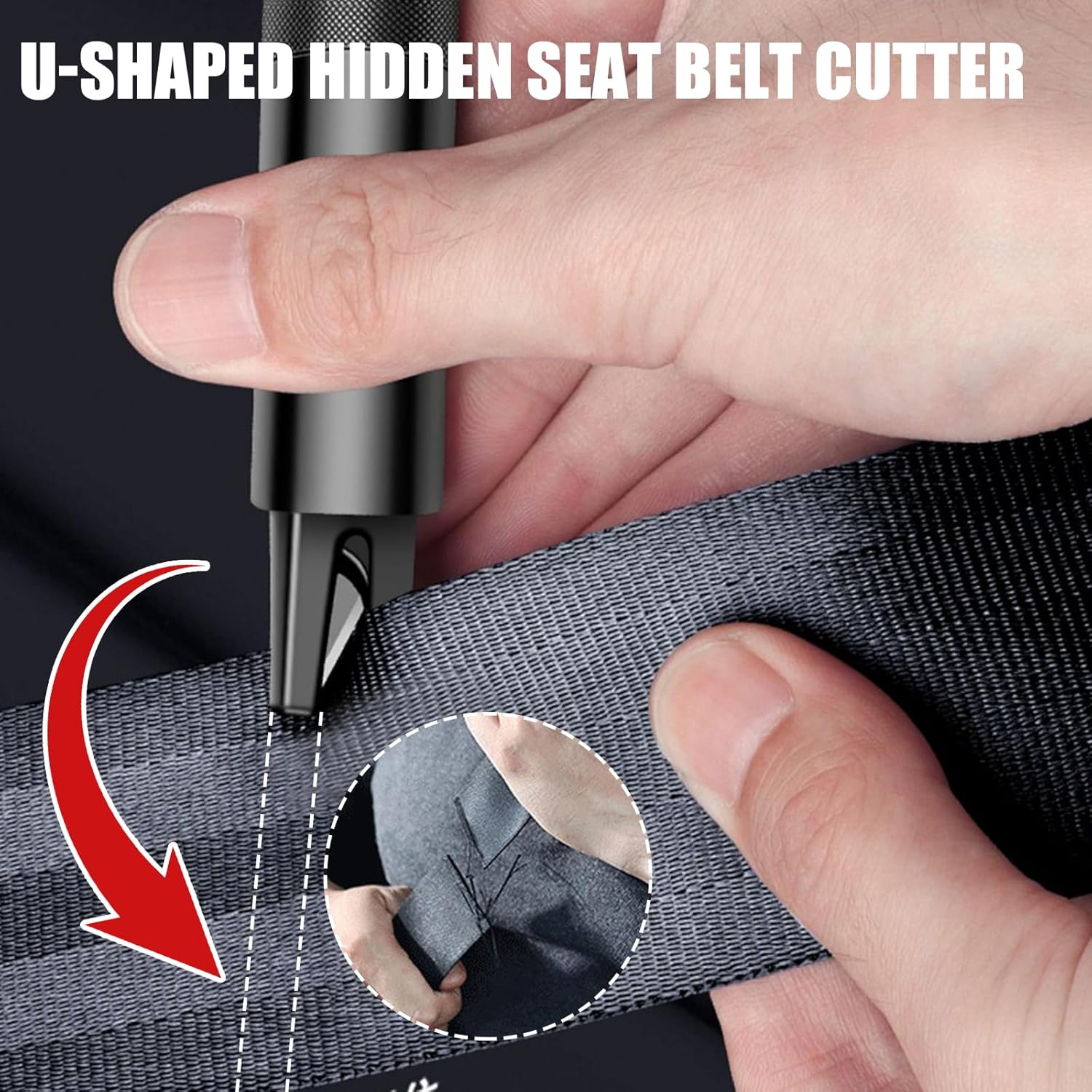 Multi-Function Life Hammer With Testing Kit and Car Holder