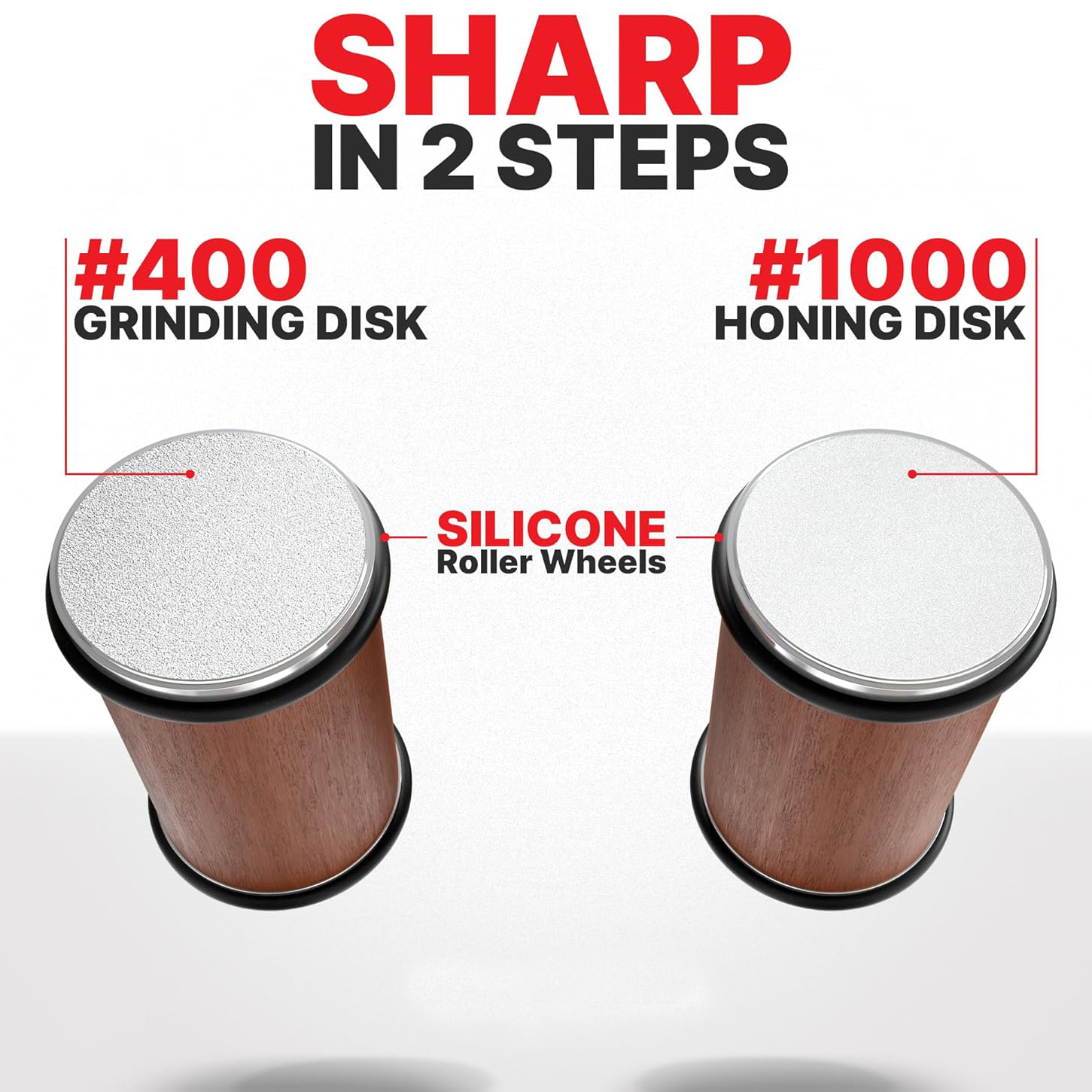 Diamond Rolling Sharpener for All Knives