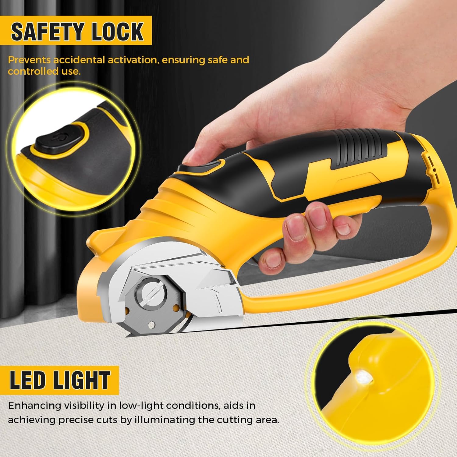 Cordless Electric Scissors,Cardboard Cutter