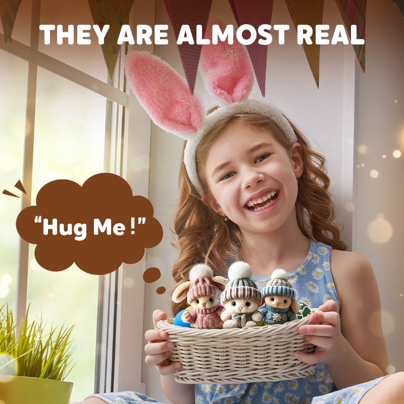🔥49% OFF - 🐇Handmade Mini Bunny Hug Cute Easter Gift