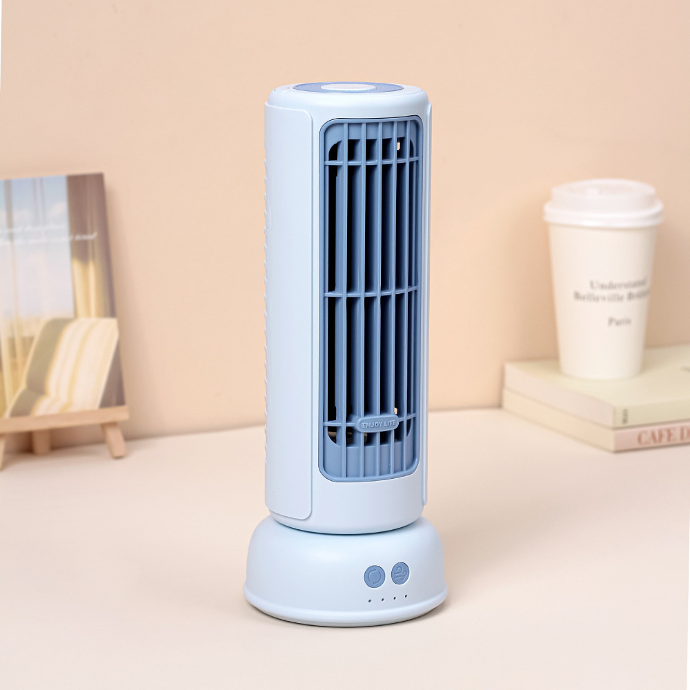 🌬️ ​​Cool Breeze for Golden Years! USB Mini Desk Fan with Auto-Swing – Your Silent, Portable Oasis​​ 🌿
