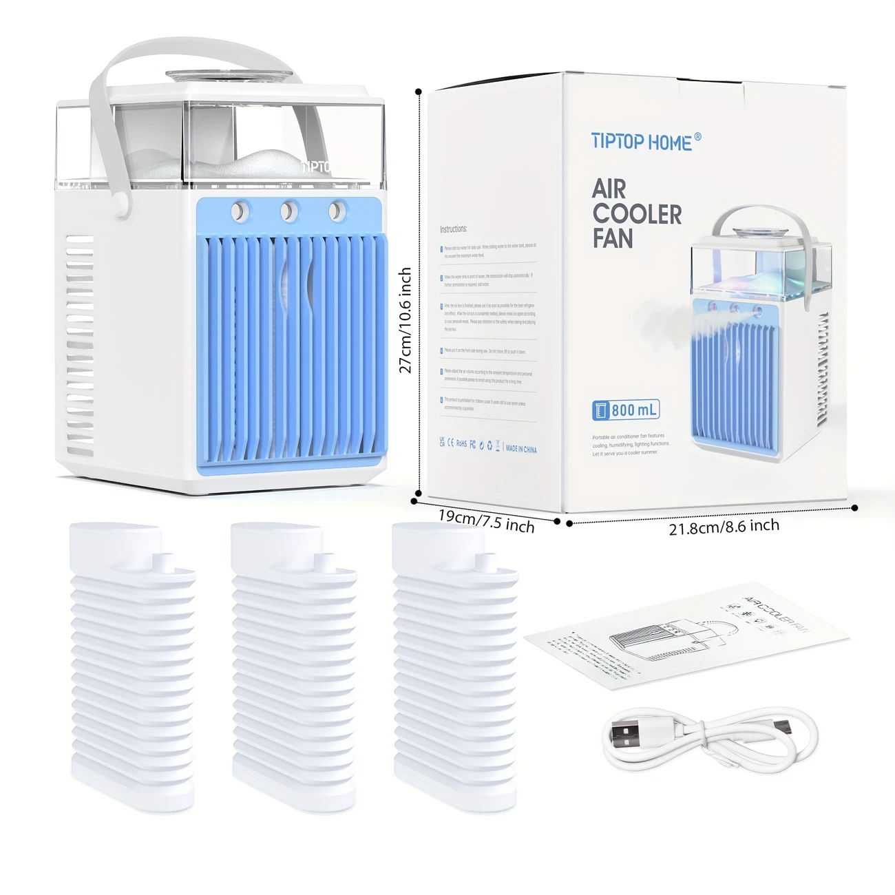 🌬️💧 3-in-1 Portable Air Conditioners – Cool, Humidify, and Conquer Your Day! 🖥️✨