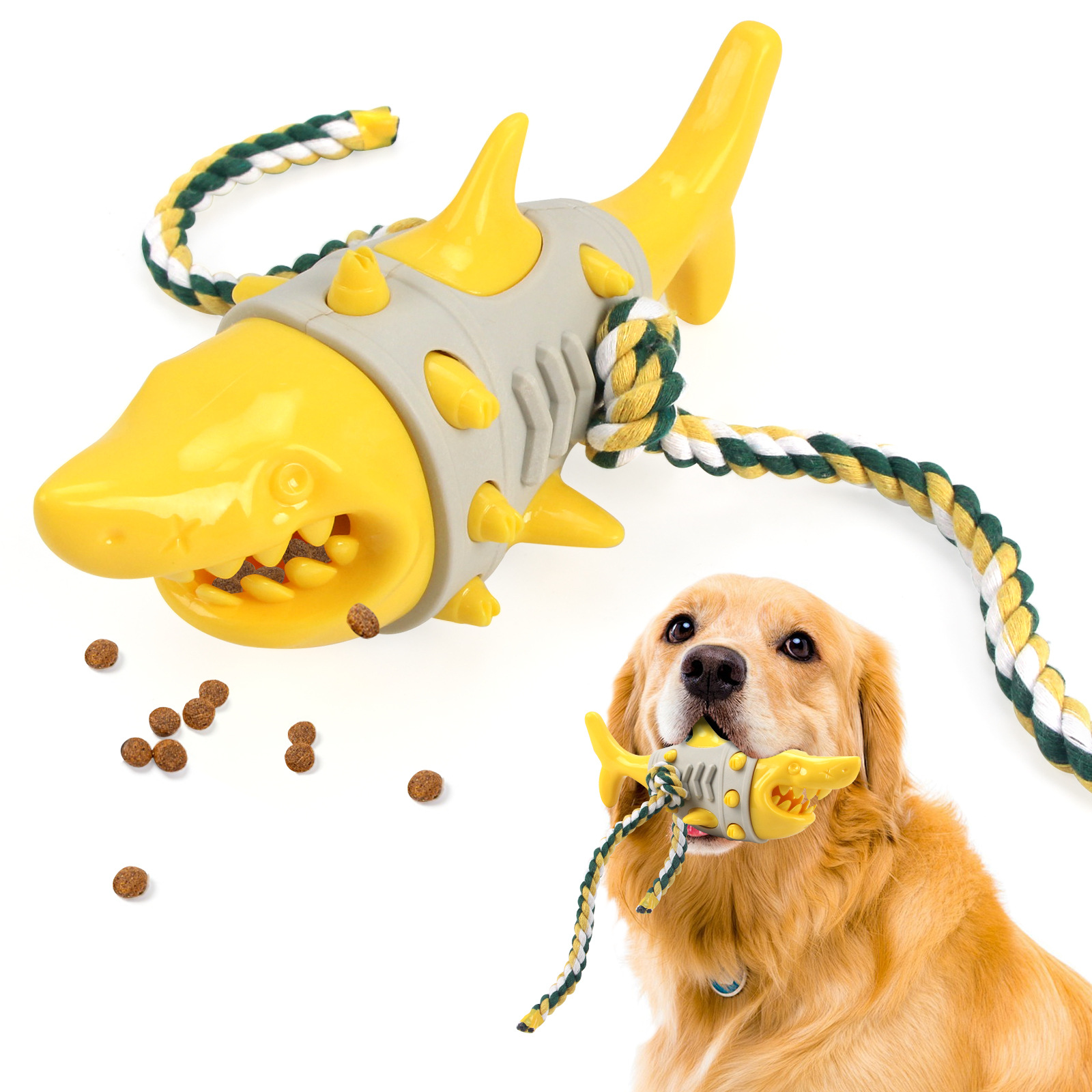 Shark Dog Toys For Aggressive Chewers