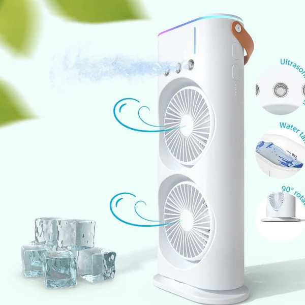Super Silent Double Blade Tower Cooling Fan