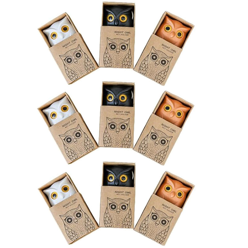 Sale Promotion 40% OFF🦉Cute Owl Key Holder（3 Colors / Set）