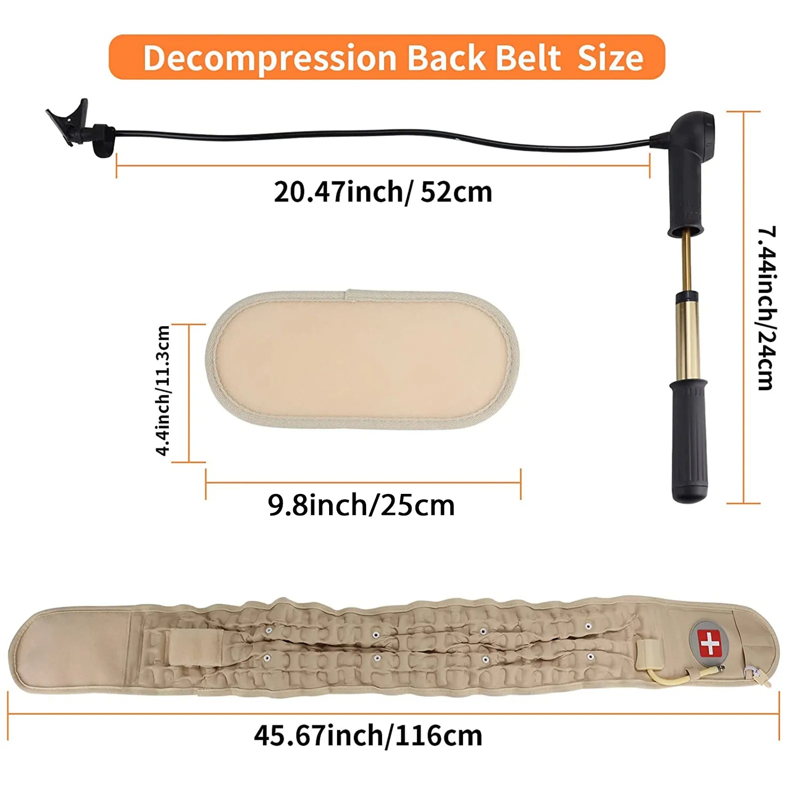 Keillini™ Decompression Belt Back