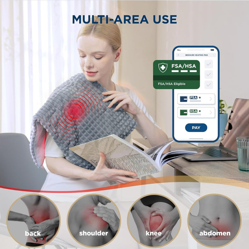 2-in-1 Orthopedic Electric Heating Pad 