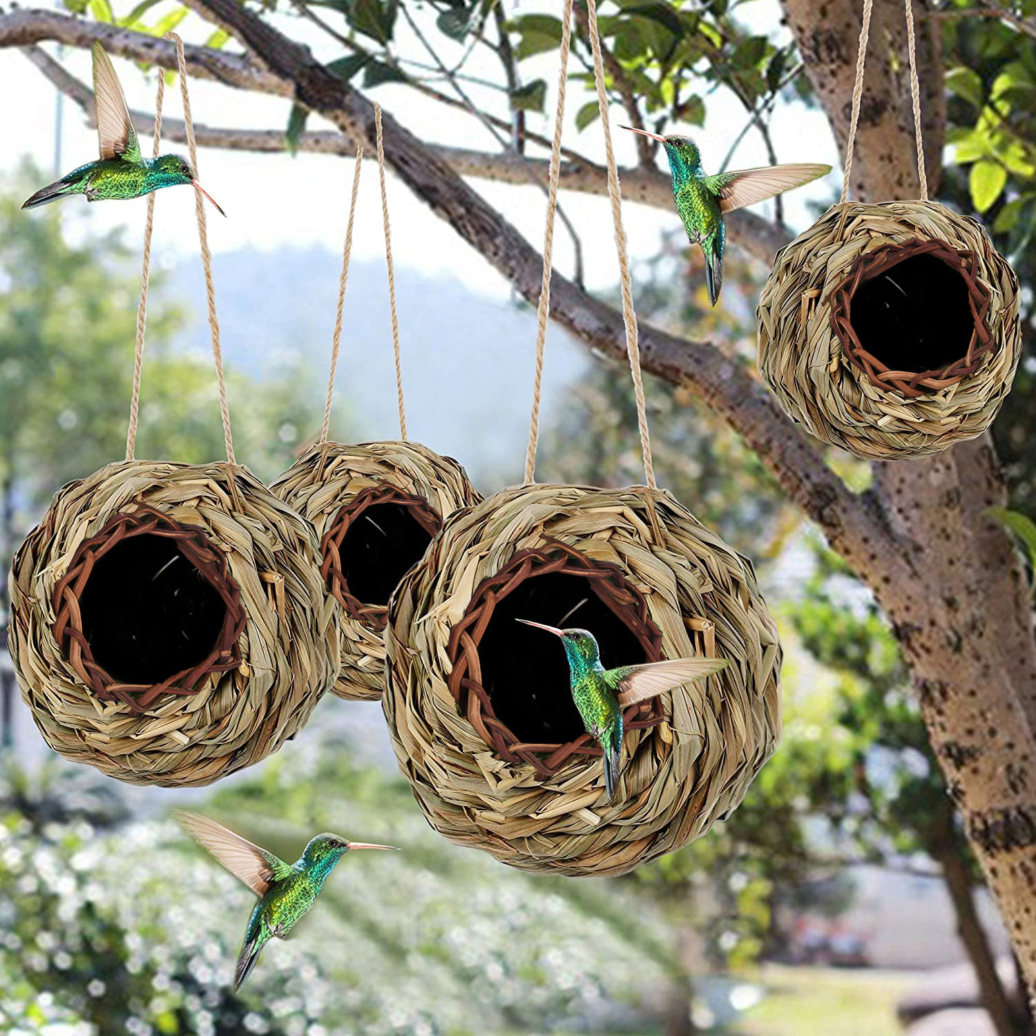 🔥ONE DAY 50% OFF-🐦Hummingbird Nest House（2 Pcs）