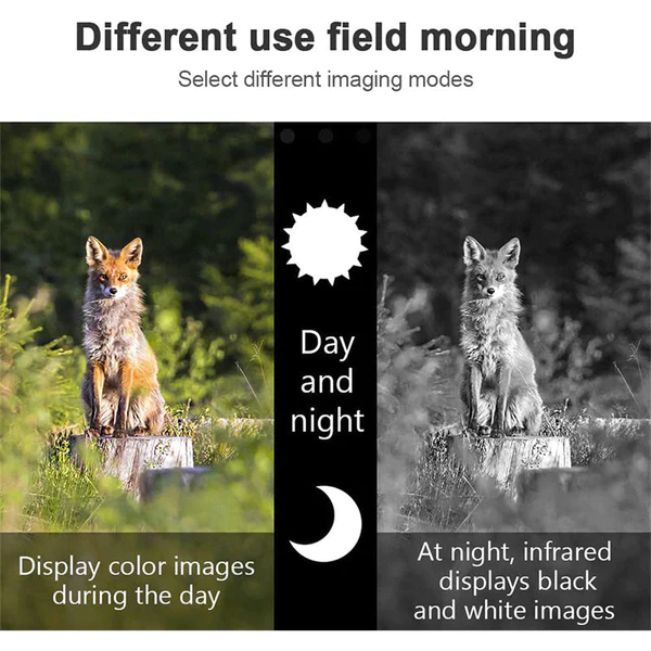 Digital Night Vision Monocular for 100% Darkness