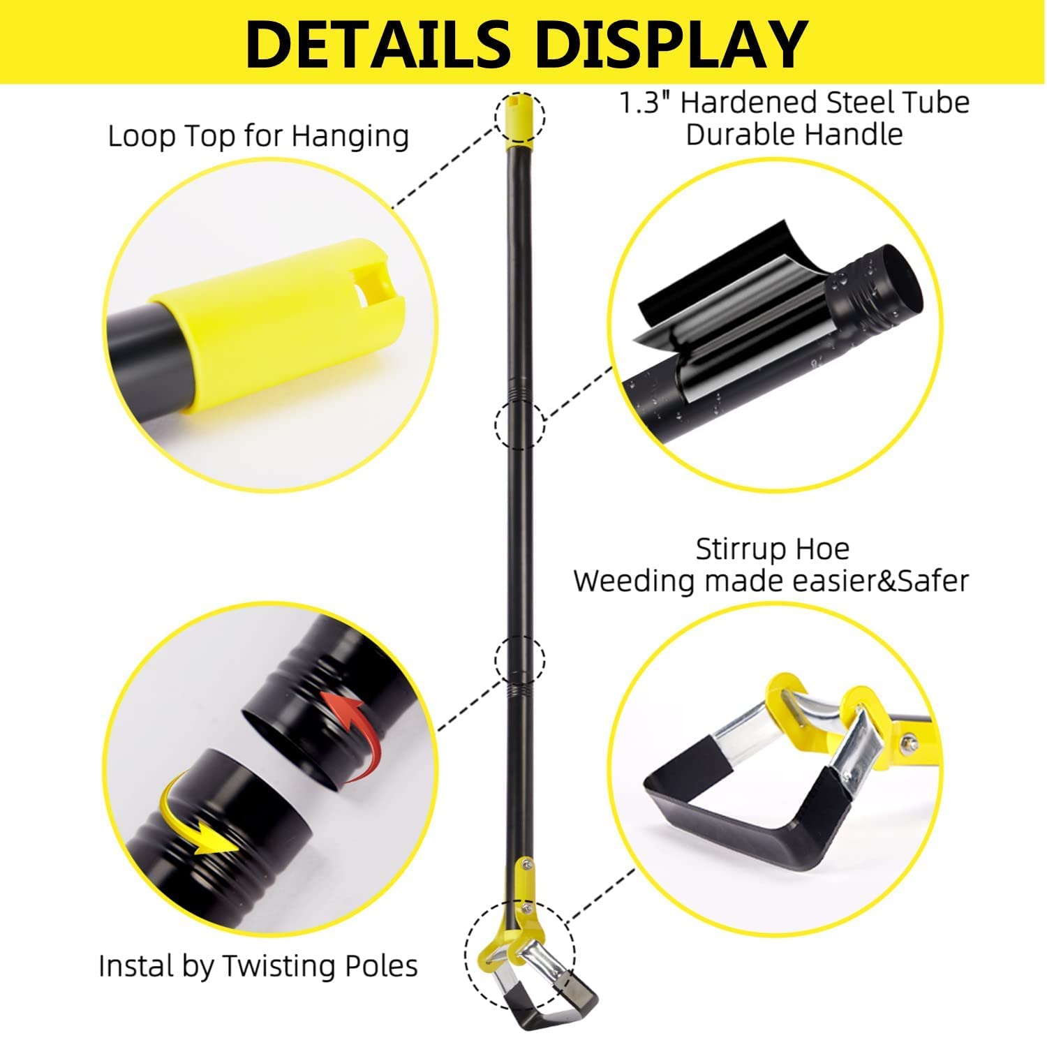 Scuffle Garden Hula Hoe