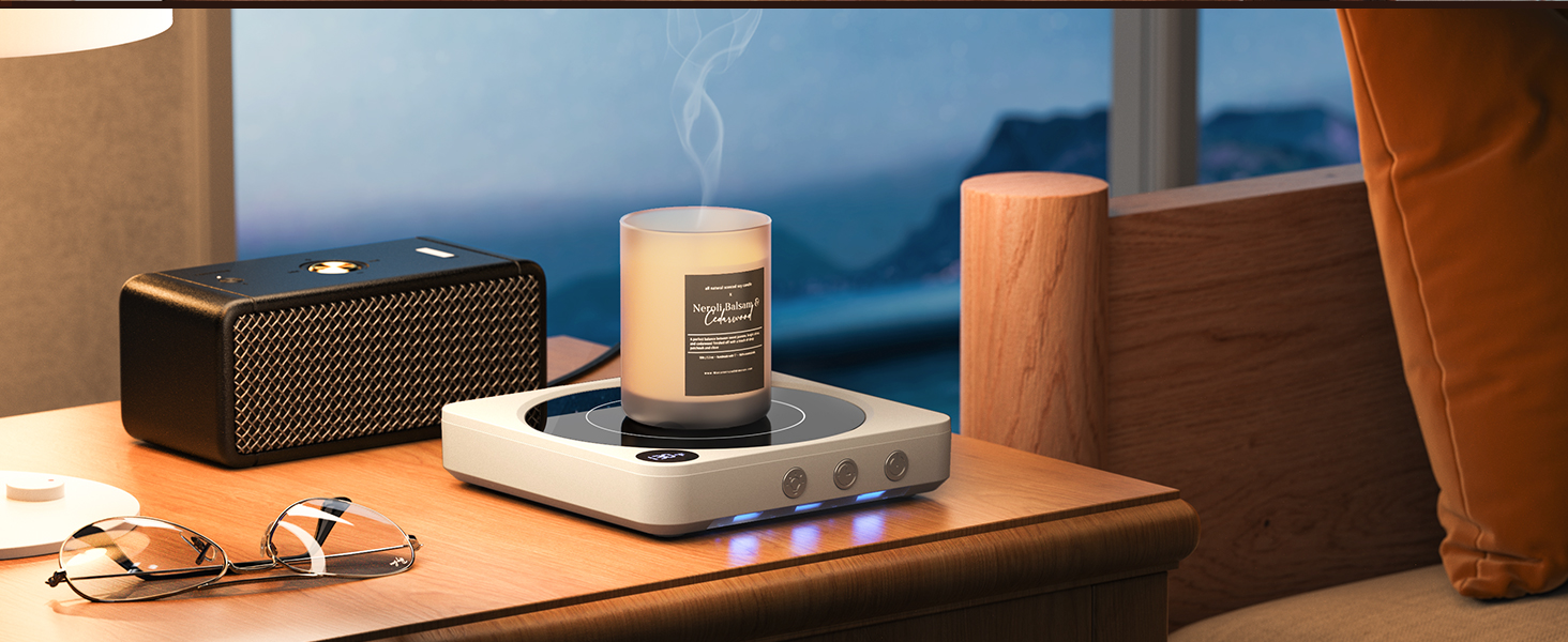 coffee mug warmer cordless;  plate warmer;  usb coffee mug warmer;  coffee warmer with mug set; 