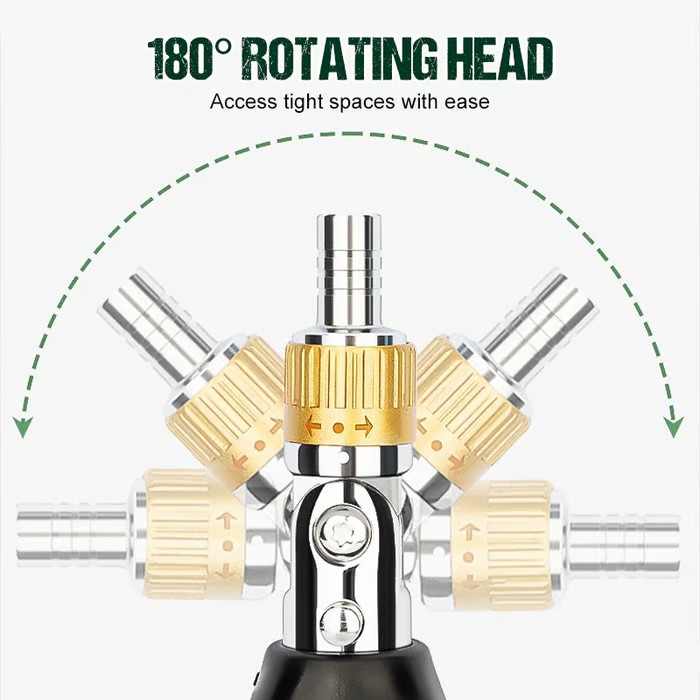 14-in-1 Adjustable Ratchet Screwdriver