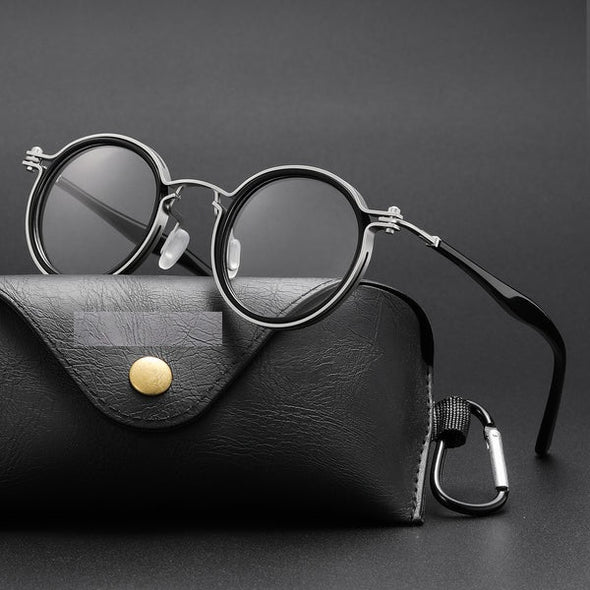 Tate Vintage Round Acetate Glasses Frame