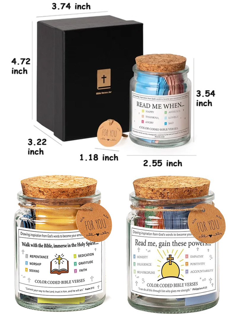 🌟Guide Your Life: The Hope Jar Bible Verses