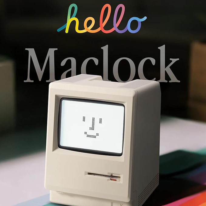 Maclock WB-8 Retro Pixel Alarm Clock