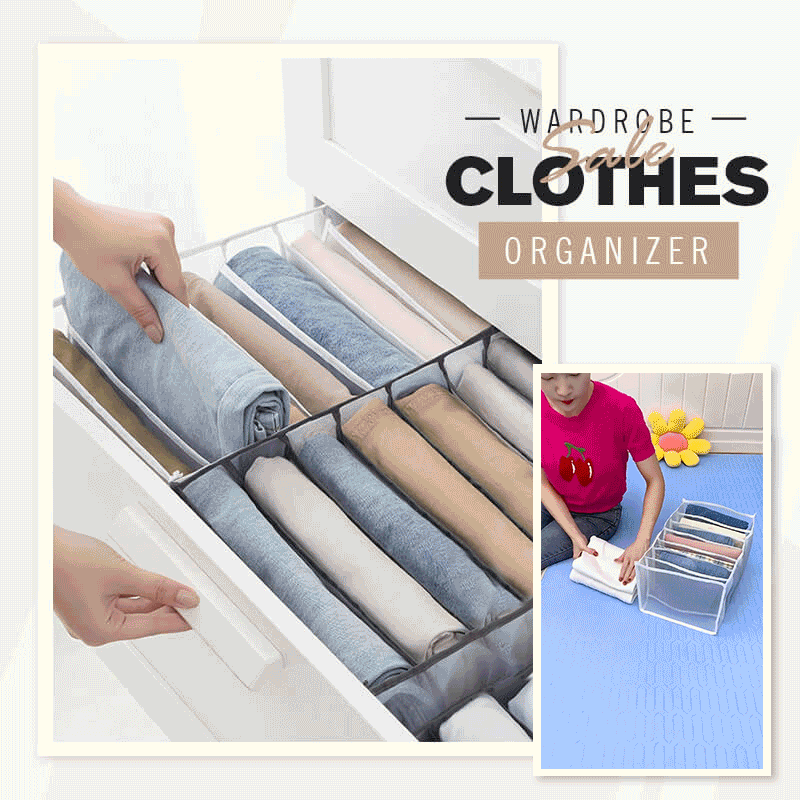🔥 Last Day 70% OFF🔥Wardrobe Clothes Organizer（5 Pcs）