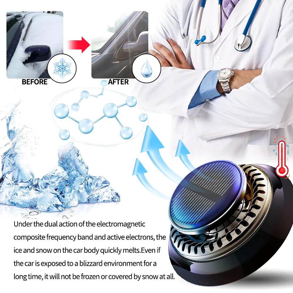 Electromagnetic Molecular Interference Antifreeze Snow Removal Instrument - MADE IN USA