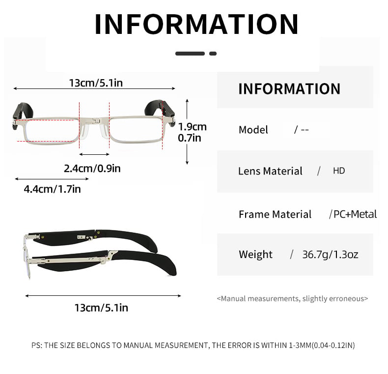 🔥Last Day 49% OFF - 👓 Foldable reading glasses—fold in one second