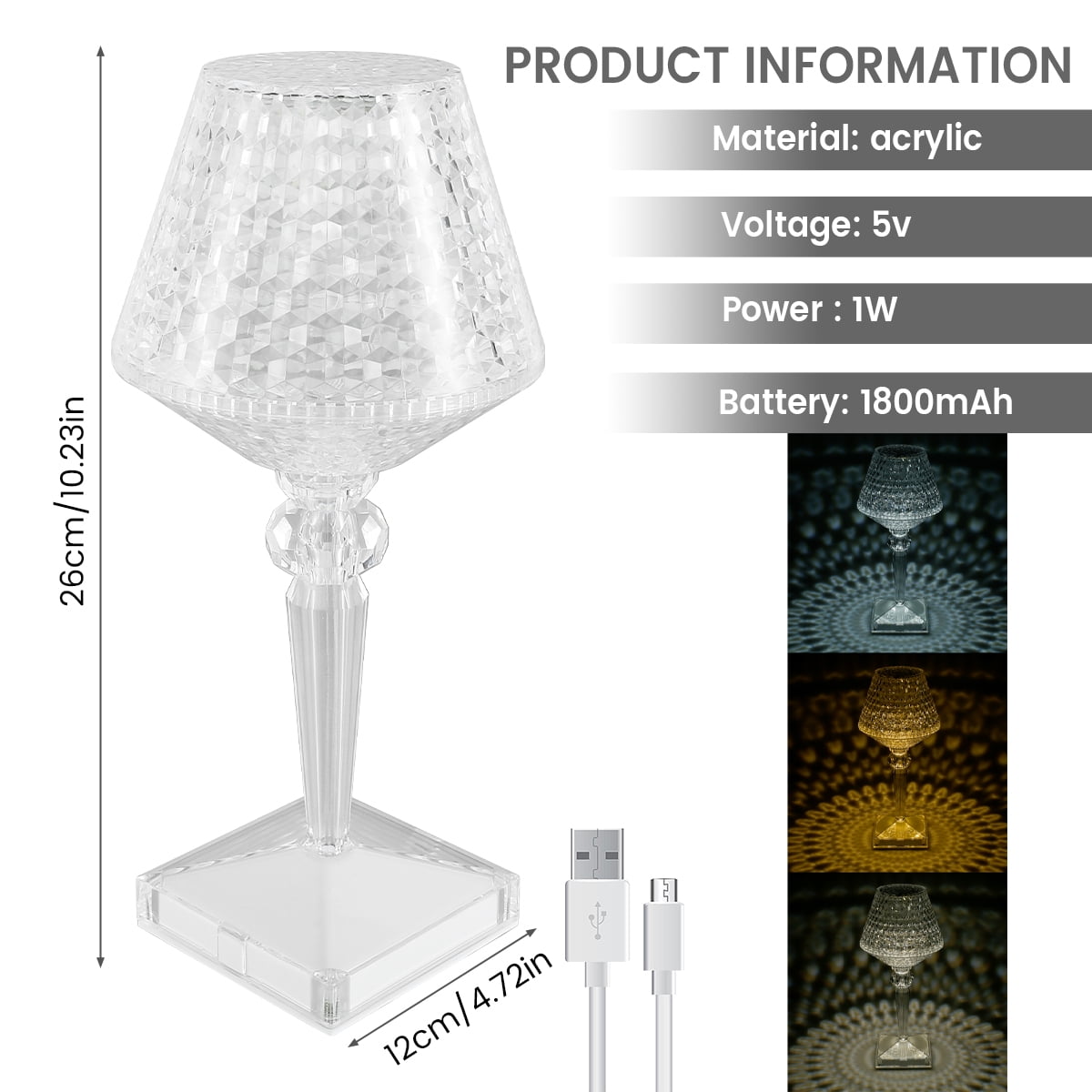 🔥Crystal Table Lamp