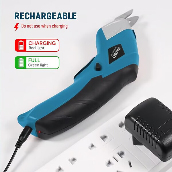 Electric Scissors, USB Rechargeable 3.6V Cordless Scissors