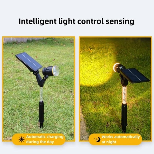 2025 Upgrade Solar Garden Spotlight-Wall Mounted & Ground Insert
