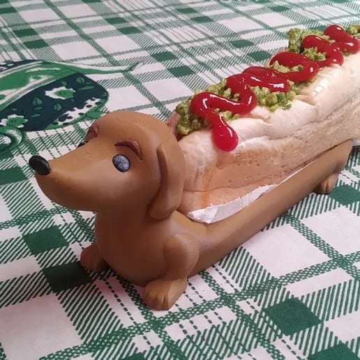 🐕🌭Unleash the Fun: Dog - Shaped Hot Dog Plates Are Here!