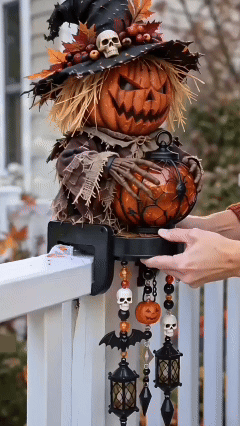 Halloween Character Glow Cascade Railing Lights Halloween Character Glow Cascade Railing Lights