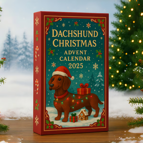 🎄Dachshund Christmas Advent Calendar 2025 