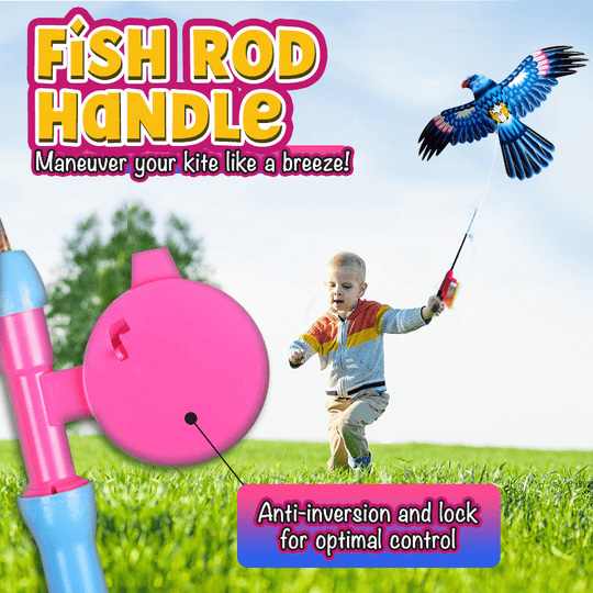 🔥Hot Sale 49% OFF🦜3D Fishing Rod Kite