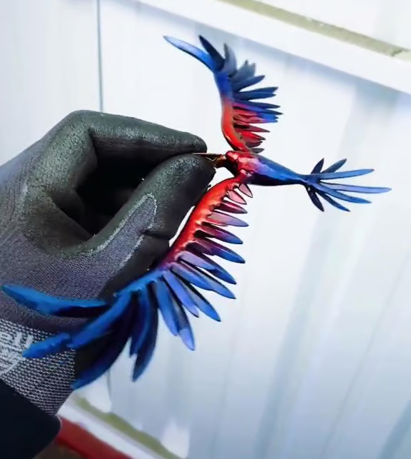 🔥Last Day 49% OFF🔴🔵⚪Patriotic American Eagle Balancing Sculpture