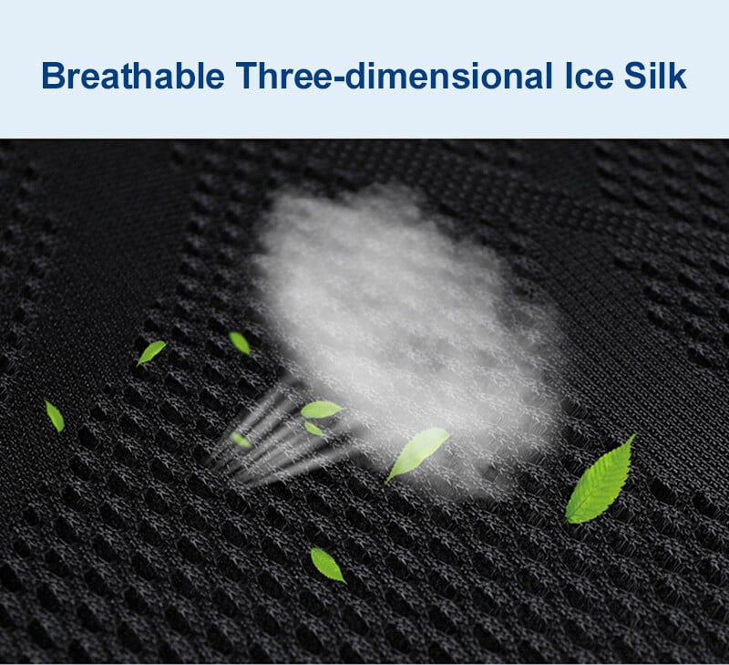 Summer fan cool ice silk cooling seat cushion