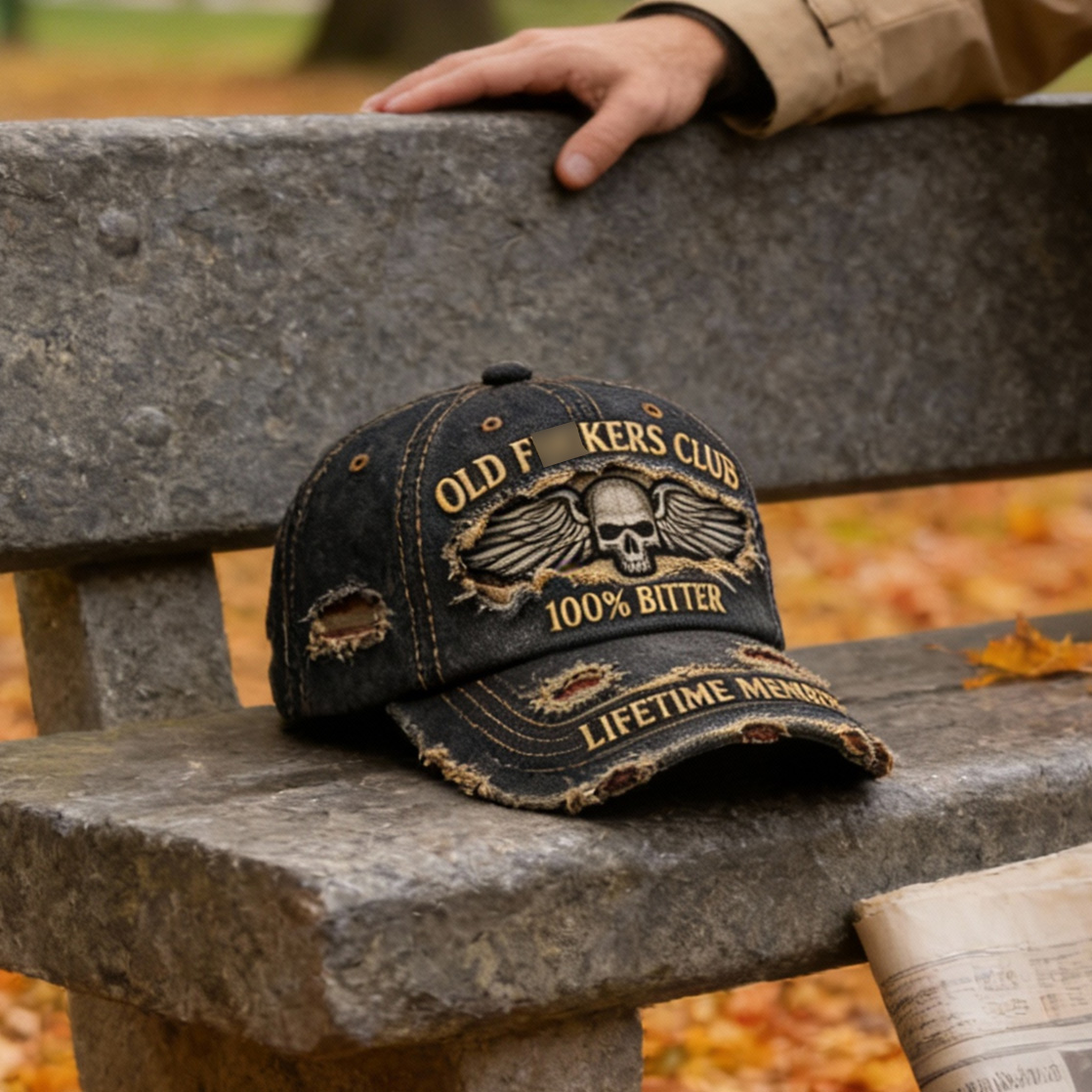 🧢The Old F*ckers Club Vintage Baseball Cap