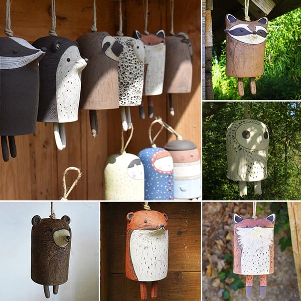 🔥HOT SALE 49% OFF - Beautiful Rustic Animal Wind Chimes