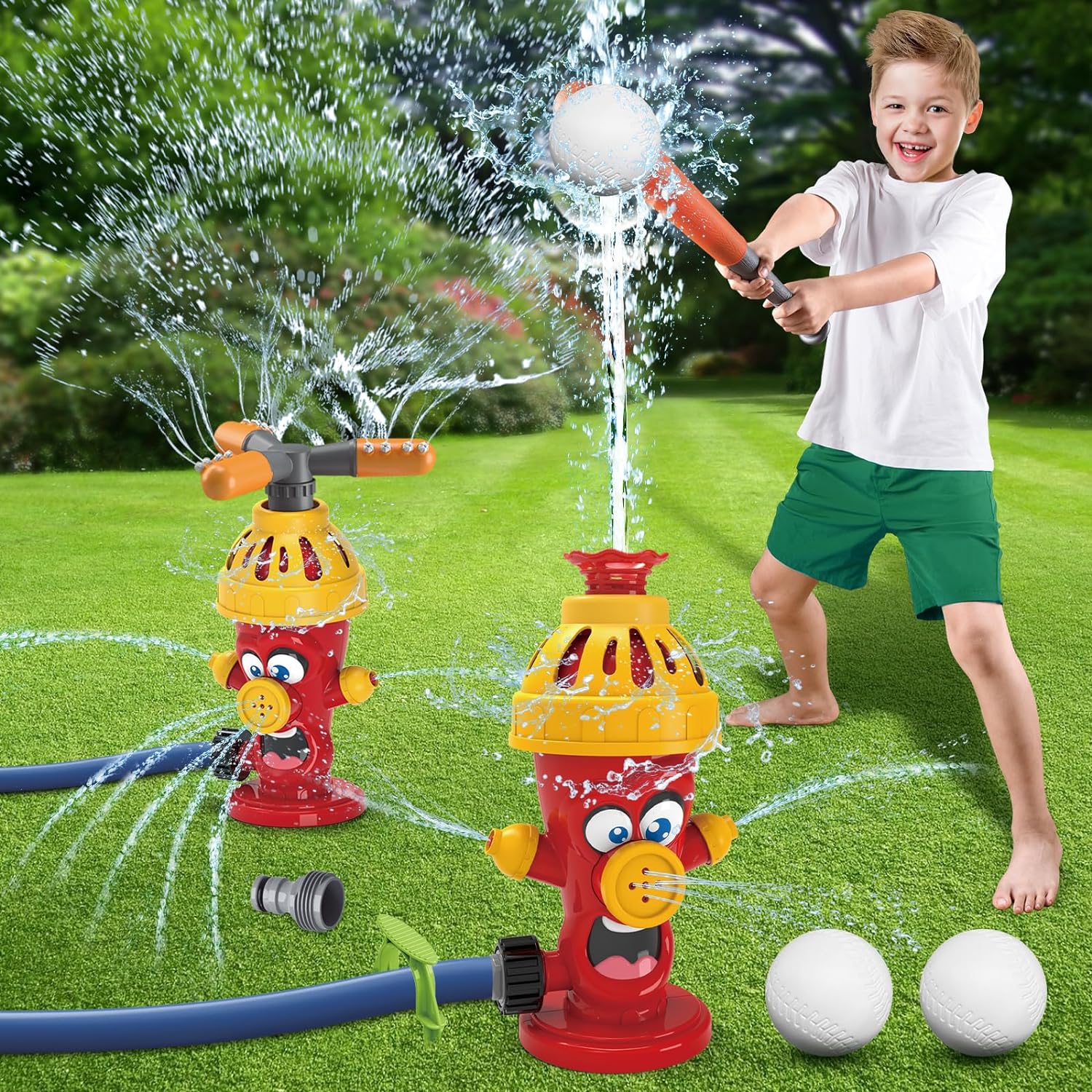 💝Water Sprinkler Baseball Toy