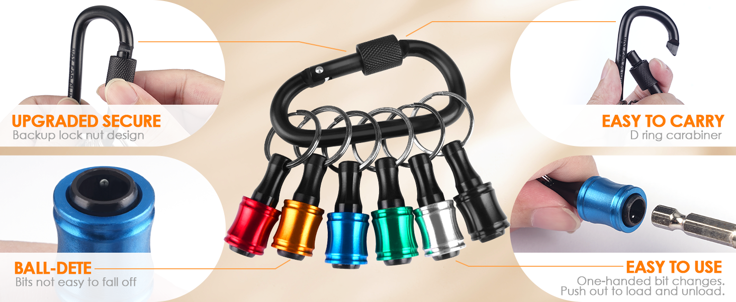 Stocking Stuffers for Men Drill Bit Holder Tools