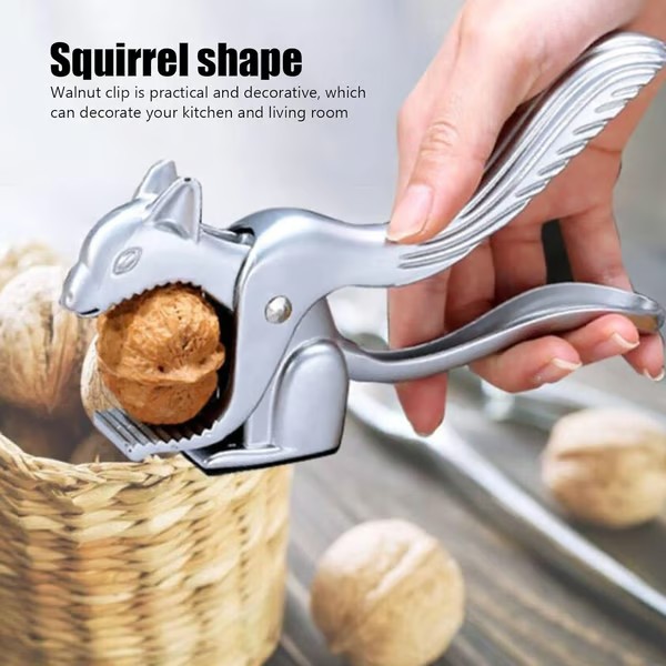 Heavyweight Aluminum Squirrel Nutcracker