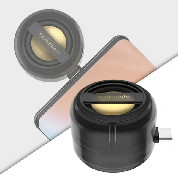  🔊Portable 5X Speaker Amplifier–Plug & Play for Music/Calls 