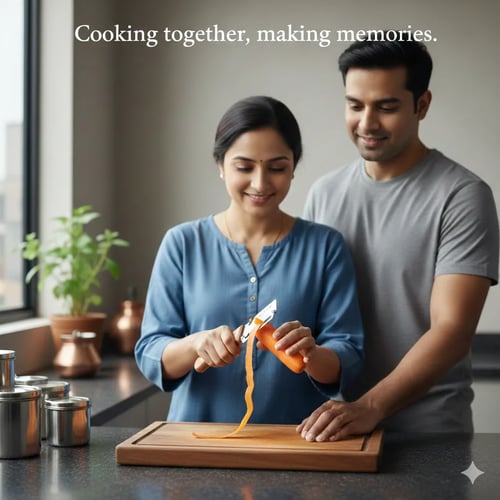 🔪 All-in-One Stainless Steel Peeler